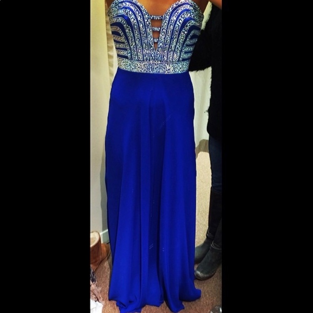 Blue Homecoming/ Prom Dress